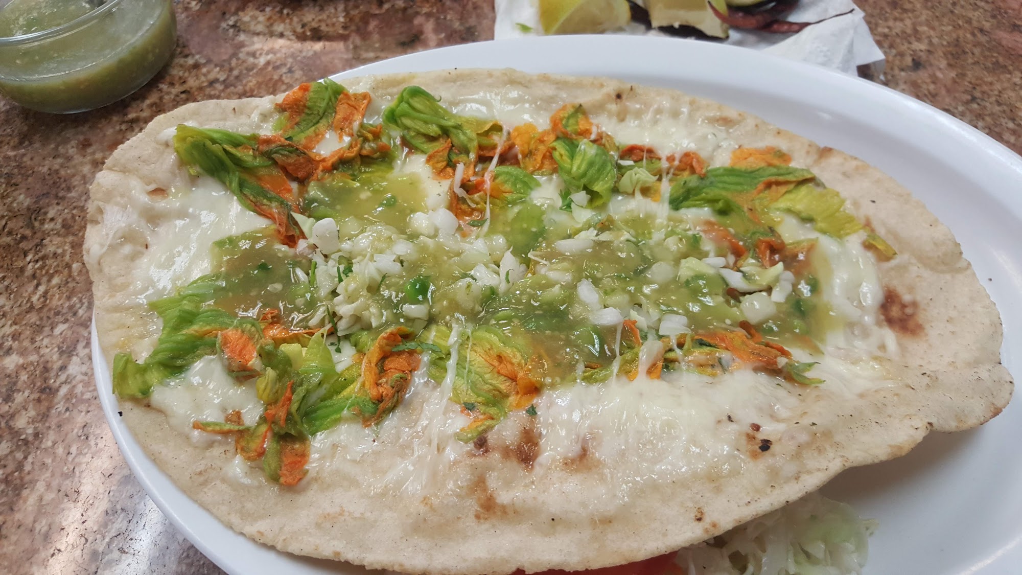 Quesadilla de Flor